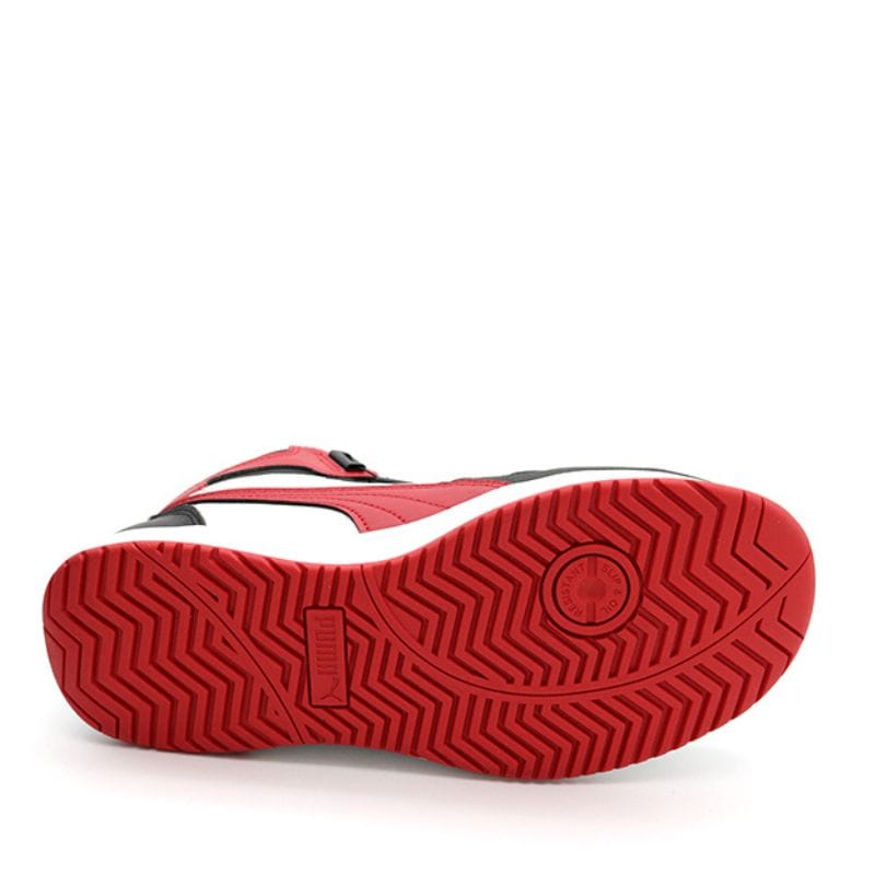 PUMA SAFETYERONTCOURT DISC MID プーマ安全靴 No.63.212.ブラック