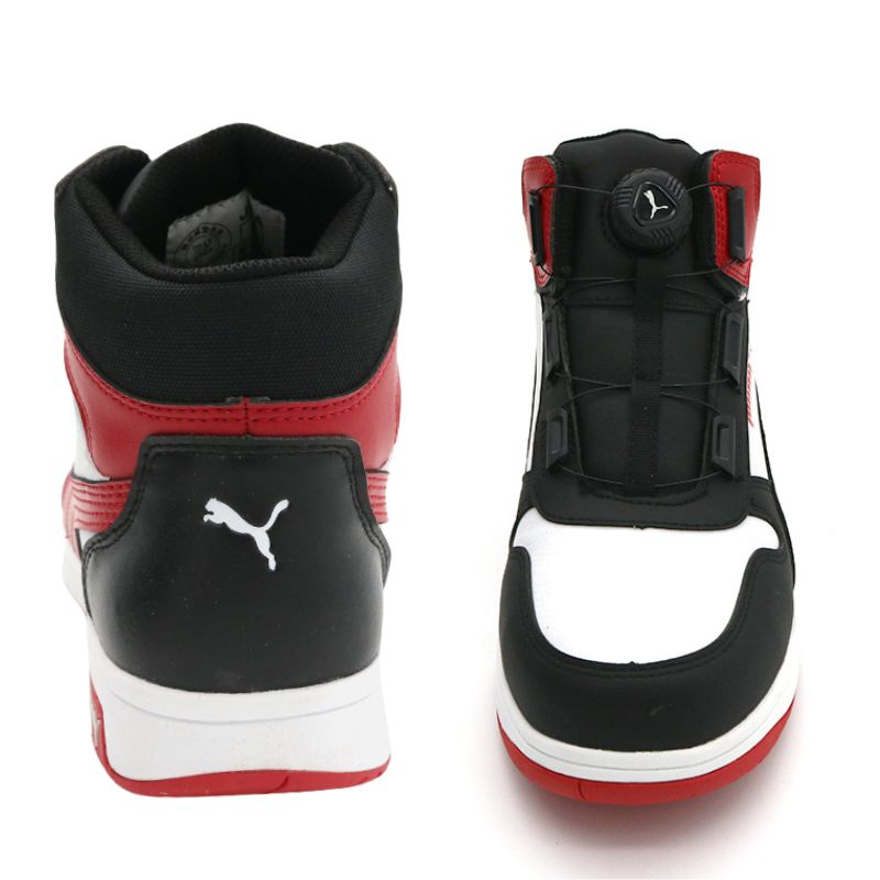 PUMA SAFETYERONTCOURT DISC MID プーマ安全靴 No.63.212.ブラック