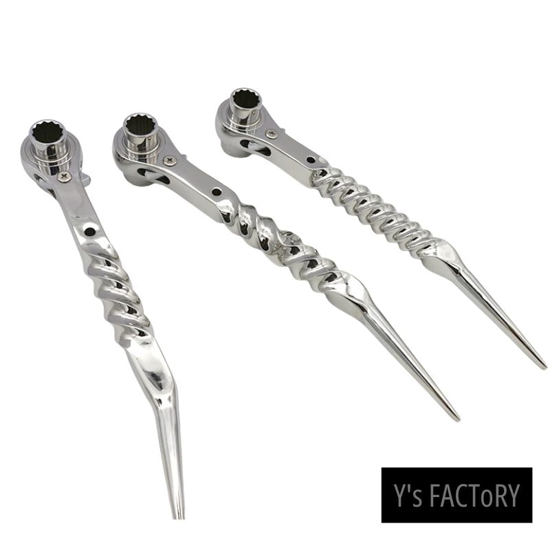 sus分解式ツイストラチェット ワイズファクトリー SUSラチェット 極太ツイスト｜職人さん応援団 蕨