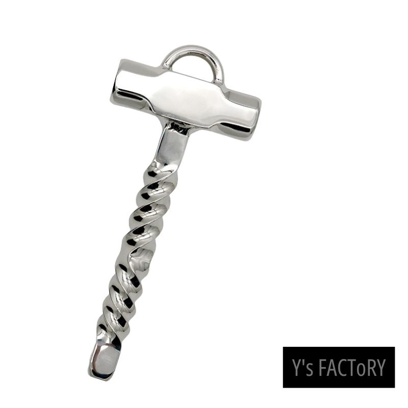Y's FACTORYツインツイストハンマー 総磨きツイスト柄の限定レアモデル
