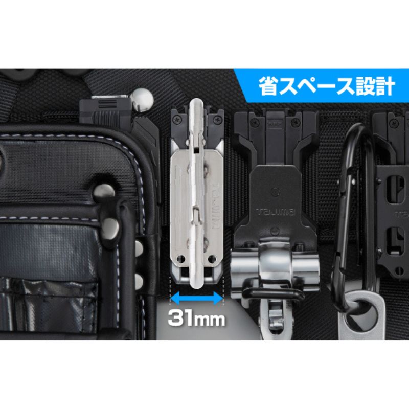 タジマ セフ工具ホルダー ステン スリムJフック 折りたたみ SFSKHS-JF
