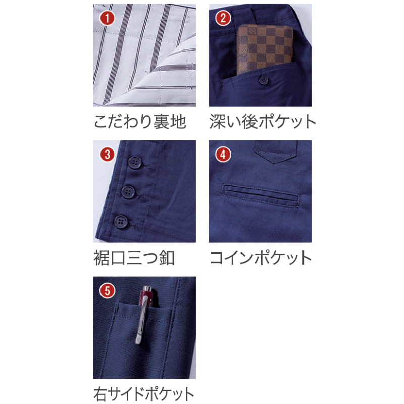 HOOH 江戸前超ロング 3708 夏用綿100％ 鳶服 夏物 作業着 作業服