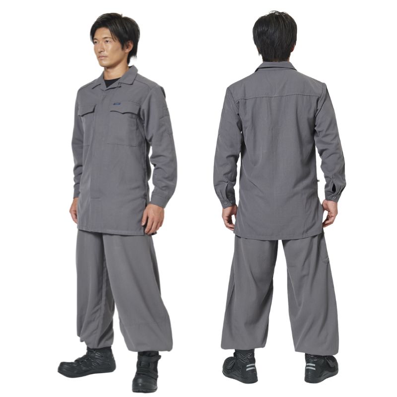 寅壱 8020-418 超超ロング八分（細身）｜細身シルエット鳶服 作業