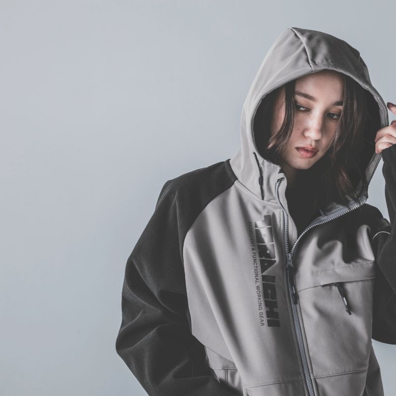 寅壱 ボンディングフルジップバーカー 7941-652｜職人さん応援団 蕨