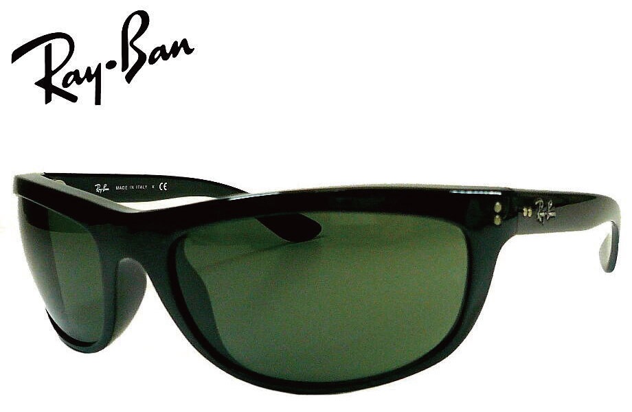 レイバン RayBan BALORAMA RB4089 601/31 ブラック/グリーン 62mm