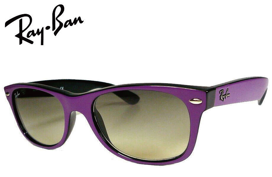 レイバン NEW WAYFARER シクラメン・ブラック/グレイ RB2132 873/32 52mm rayban 【レイバン正規商品販売店】