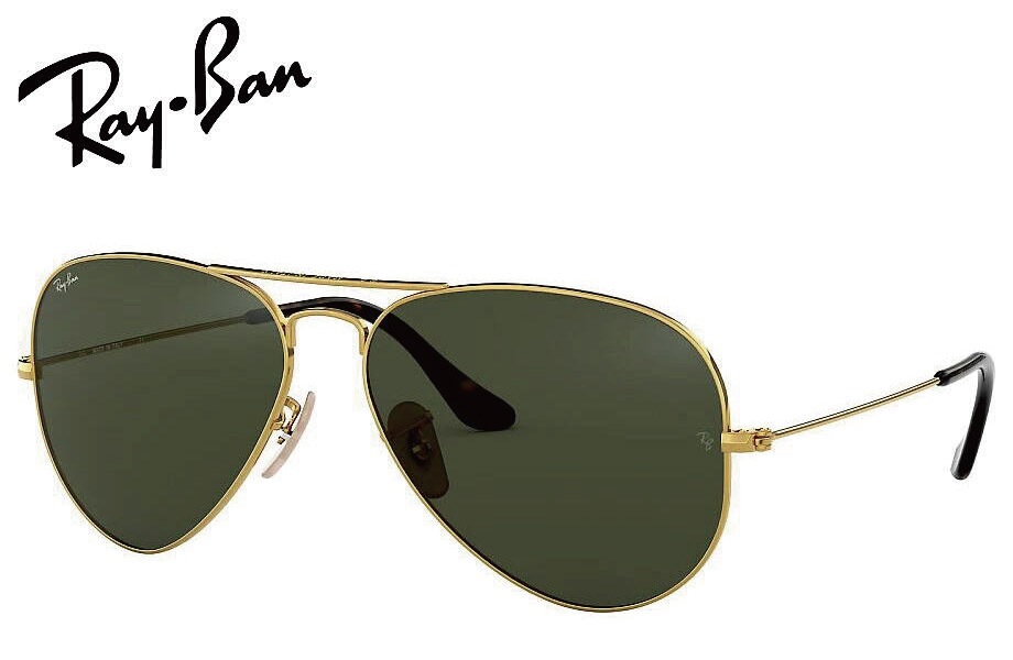 Ray-Ban RB3025 181 58サイズ AVIATOR CLASSIC アビエーター ゴールド