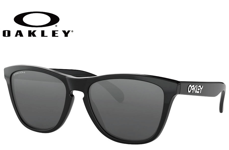 Oakley Frogskins ブラックサングラス オークリー OAKLEY FROGSKINS(A) ポリッシュドブラック/プリズム
