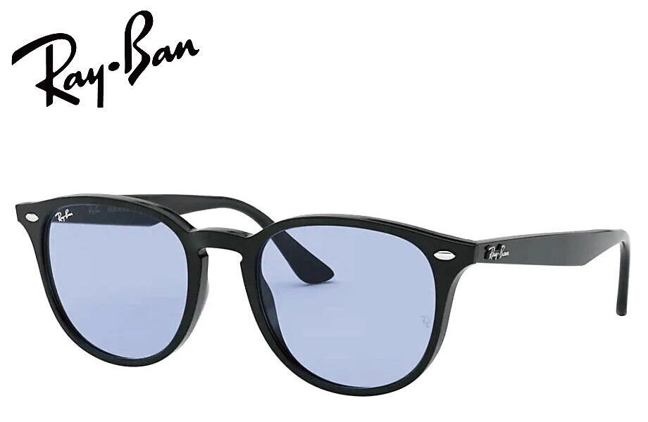 レイバン RayBan WASH LENS RB4259F 601/80 53mm シャイニーブラック
