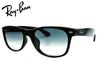 �쥤�Х� RayBan NEW WAYFARER RB2132F 901/3F 55mm ���㥤�ˡ��֥�å�/���ꥢ����ǥ�����ȥ֥롼