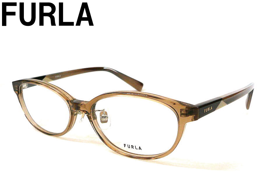 【新品】FURLA　フルラ　メガネフレーム　ケース付き　デモレンズ　ダテメガネ 000000005925_kycdF8f.jpg