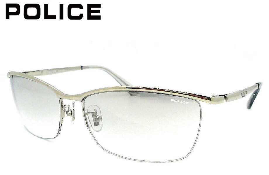 POLICE ポリス SPLQ05J 583X シャイニーチタニウム/ミラー