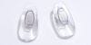 ソフトパッド Sサイズ ソフトパット 汎用 ノーズパット ノーズパッド クリングスパット シルバー SOFT-PAD -S SOFT-PAT-S メガネ用鼻パッド