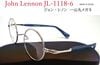 ジョン・レノン John Lennon JL-1118-6 シルバー/ブルーマット 一山 丸メガネフレーム クラシカルな丸メガネ！