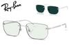 �쥤�Х� RayBan RB3768 003/M1 56mm ����С�/������� Transitions Ĵ�� �ġ��ݥ���� �ե��ʥ� Rimless ���쥹