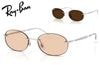 �쥤�Х� RayBan RB3767 003/MG 54mm ����С�/����С� Transitions Ĵ�� �ġ��ݥ���� �ե��ʥ� Rimless ���쥹