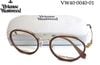 Vivienne Westwood �����������󡦥������ȥ��å� VW 40-0040-01 50mm �ᥬ�ͥե졼�� vw40-0040 �饤�ȥ������/���ꥢ�֥饦��