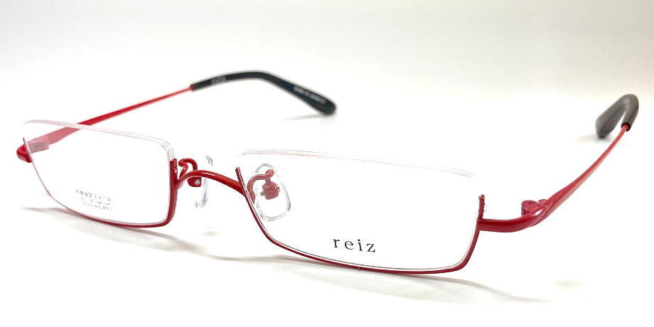 ライツ reiz RZ825-C514 メガネフレーム 逆ナイロール 形状安定フレーム 処分特価