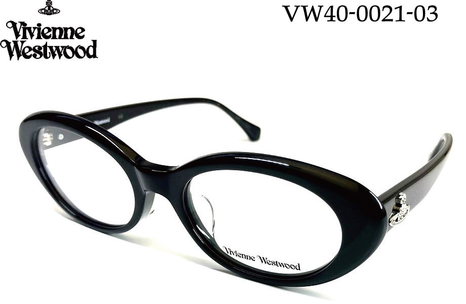 Vivienne Westwood ヴィヴィアン・ウェストウッド VW 40-0021-03 50mm メガネフレーム 40-0021 ブラック/グレー