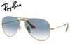�쥤�Х� ������� �١�����/�֥롼����ǥ������ RB3025 001/3F AVIATOR LARGE METAL��58mm