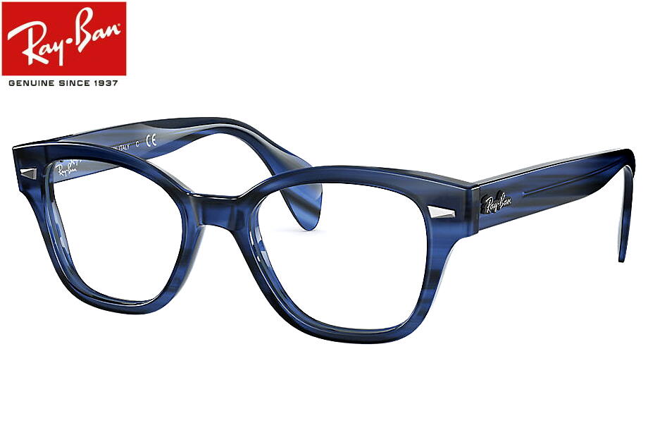 ڥ쥤ХŹ RayBan ᥬ ե졼 RX0880 8053 ȥ饤ץ֥롼 49ߥ 2020
