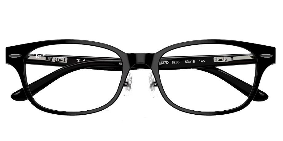 쥤Х RayBan ᥬͥե졼 RX5427D 8286 53mm RB5427D ֥å Ź