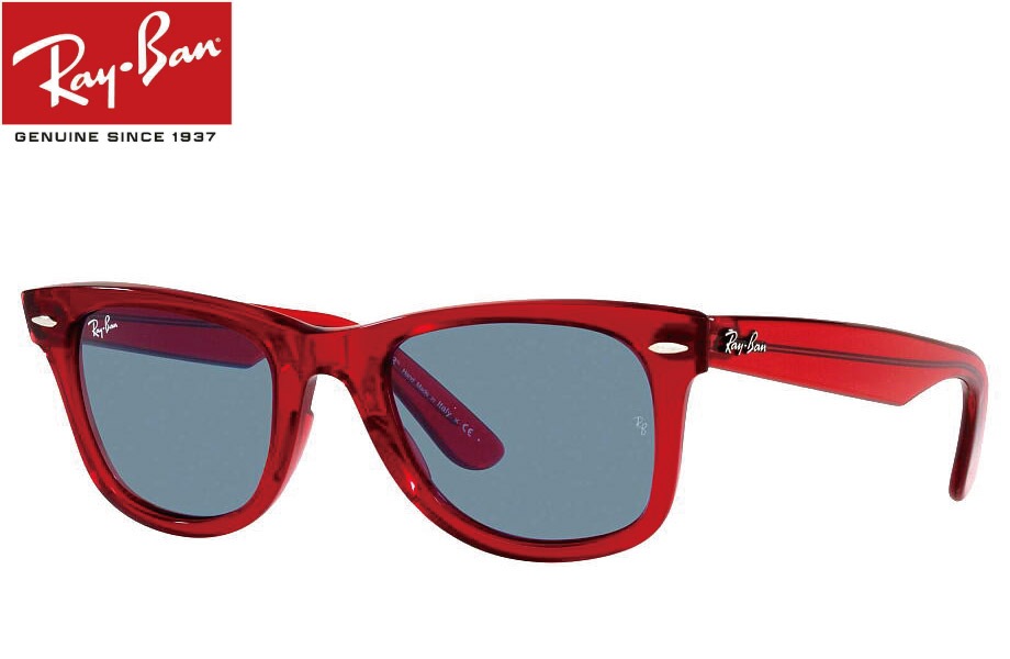 쥤Х RayBan WAYFARER COLORBLOCK RB2140F 661456 52mm ȥ󥹥ڥȥå/֥롼 RAYBAN Ź