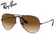 �쥤�Х� AVIATOR LARGE METAL �֥饦��/�֥饦�󥰥�ǥ������ RB3025 014/51 58mm
