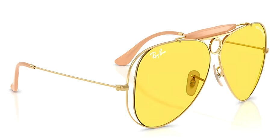 レイバン SHOOTER ゴールド/イエロー RB3138M 001/85 58mm THE SHOOTER BY DOLCE&GABBANA シューター 正規商品販売店