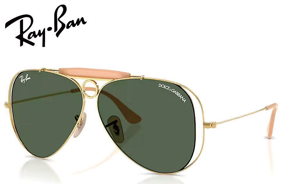 �쥤�Х� SHOOTER �������/���������꡼�� RB3138M 001/71 58mm THE SHOOTER BY DOLCE&GABBANA ���塼����