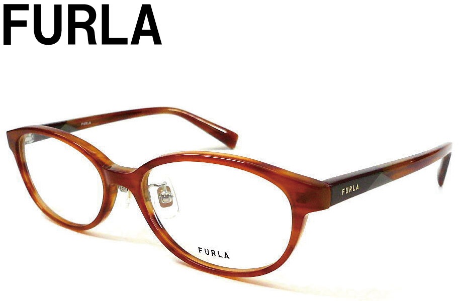 新品未使用 フルラ VFU658J 0596 メガネ レンズ交換可能 FURLA（フルラ）VFU658J Size.48 Col.0596｜メガネ(眼鏡・めがね