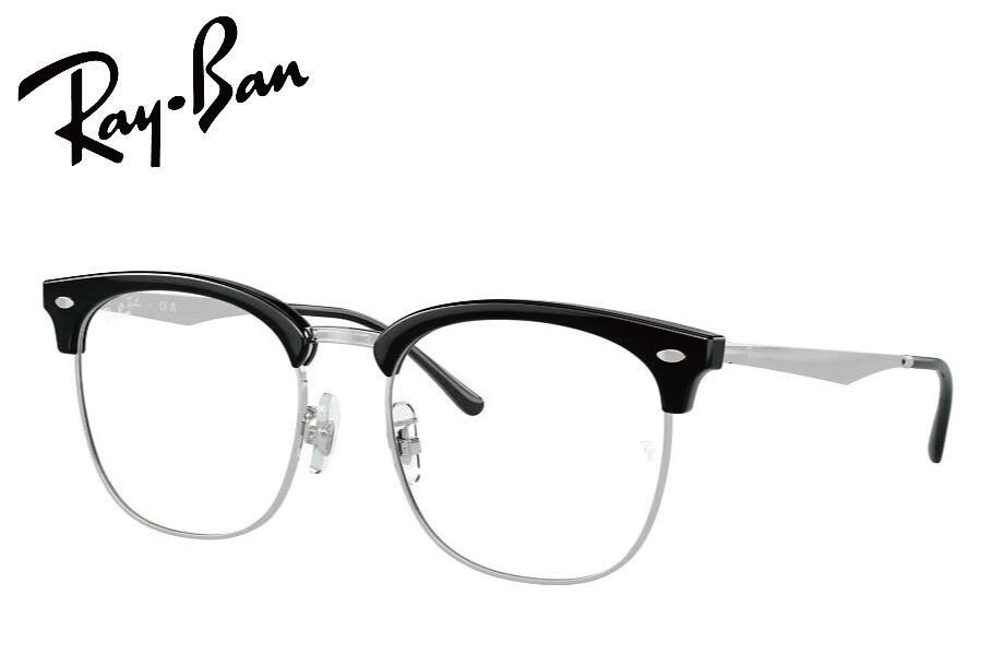 レイバン メガネフレーム メガネ Ray-Ban RX6478 レイバン RayBan メガネフレーム RX7318D 2000 54mm シルバー/ブラック