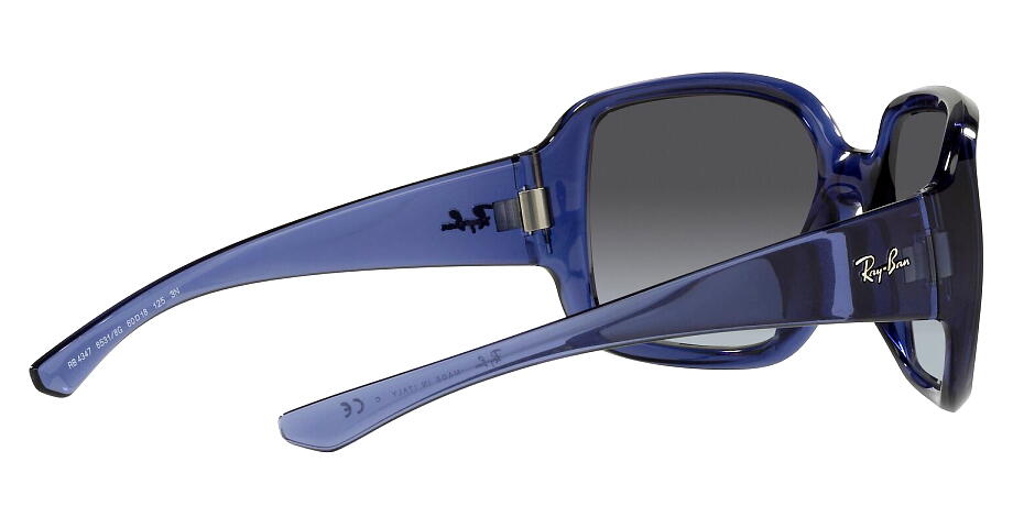 �쥤�Х� RayBan POWDERHORN RB4347 65318G 60mm �ȥ�󥹥ڥ����ȥ֥롼/�饤�ȥ��졼����ǥ�����ȥ��������졼������������Ź