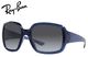 �쥤�Х� RayBan POWDERHORN RB4347 65318G 60mm �ȥ�󥹥ڥ����ȥ֥롼/�饤�ȥ��졼����ǥ�����ȥ��������졼������������Ź