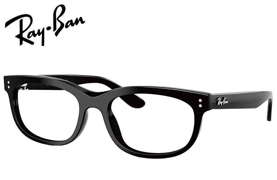 �쥤�Х� RayBan Balorette �ᥬ�ͥե졼�� RX5489F 2000 54mm RB5489F �֥�å� ������������Ź