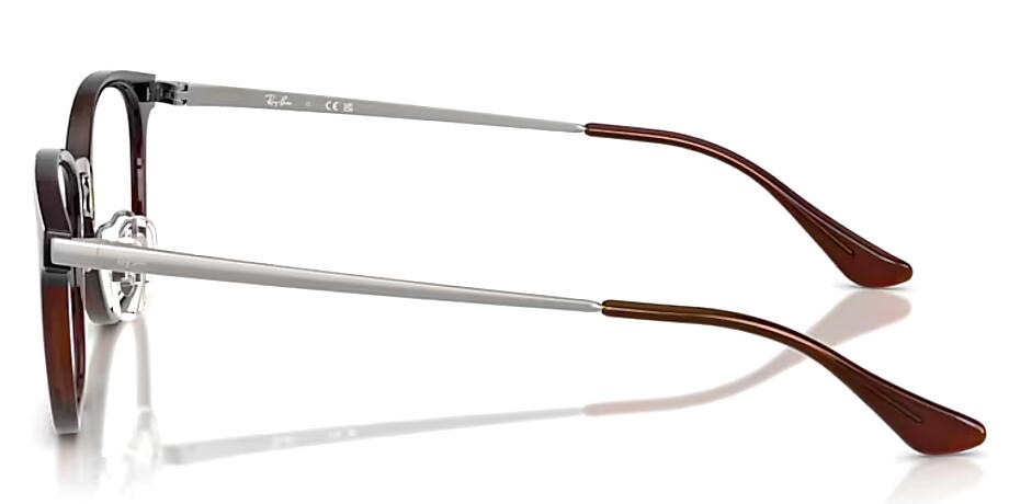 �쥤�Х� RayBan �ᥬ�ͥե졼�� RX7247D 5392 51mm RB7247D �������֥饦��/����᥿�롡������������Ź