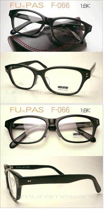 ＦＵ×ＰＡＳ　フーパス　Ｆ－０６６　カッコいい大きめセルフレーム！