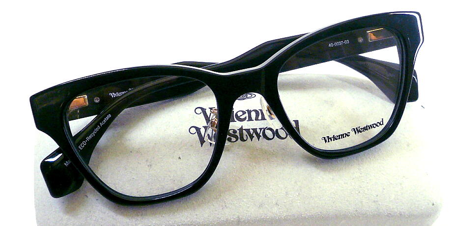 Vivienne Westwood �����������󡦥������ȥ��å� VW 40-0037-03 51mm �ᥬ�ͥե졼�� vw40-0037 �֥�å�