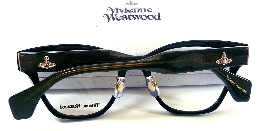 Vivienne Westwood �����������󡦥������ȥ��å� VW 40-0037-03 51mm �ᥬ�ͥե졼�� vw40-0037 �֥�å�