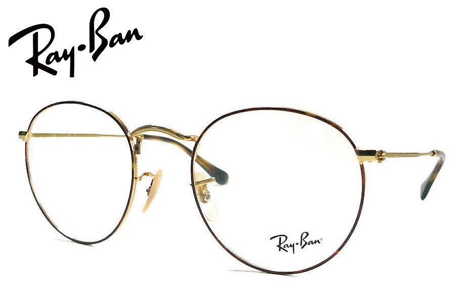 �쥤�Х� RayBan ROUND METAL �ᥬ�ͥե졼�� RX3447V 2945 50mm �ϥХʥ��󥢥ꥹ�� ������������Ź