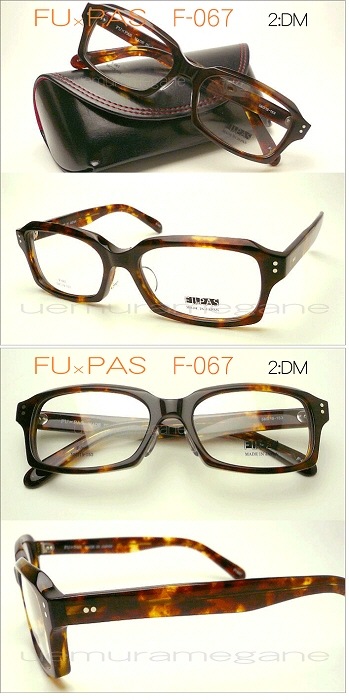 ＦＵ×ＰＡＳ　フーパス　Ｆ－０６７　カッコいい大きめセルフレーム！