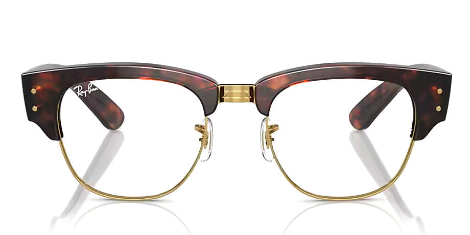 쥤Х RayBan Mega clubmaster RX0316V 2372 50mm ᥬͥե졼 RB0316V 2372 ȡ󥴡 ᥬ֥ޥ