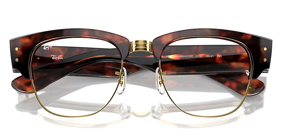 쥤Х RayBan Mega clubmaster RX0316V 2372 50mm ᥬͥե졼 RB0316V 2372 ȡ󥴡 ᥬ֥ޥ