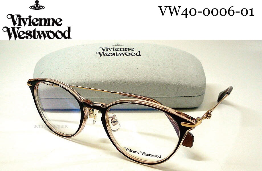 Vivienne Westwood 󡦥ȥå VW 40-0006-01 49mm ᥬͥե졼 vw40-0006 ֥饦/