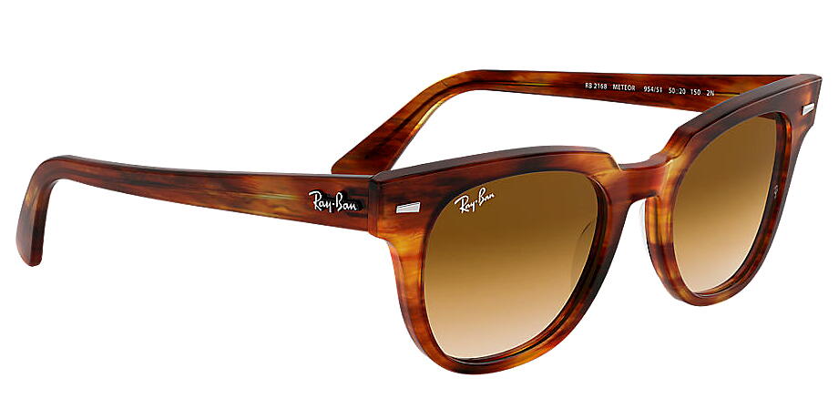 �쥤�Х� RayBan METEOR �ϥХʥ��ȥ饤��/�֥饦�󥰥�ǥ������ RB2168 954/51 50mm ������������Ź