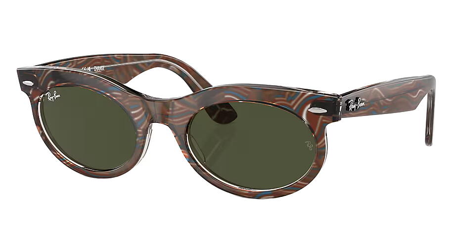 �쥤�Х� WAYFARER OVAL CHANGE COLLECTION RB2242F 138331 53mm �ե�ե��å� rayban ray-ban �������ե����顼 �����Х� ������ ���쥯�����