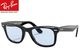 쥤Х WAYFARER RB2140F 901/64 52mm եեå rayban ray-ban ե顼 դǥ롡֥롼졼 rb2140f 901/64 RB2140F-90164 RB2140F-901/64 ֥᥾
