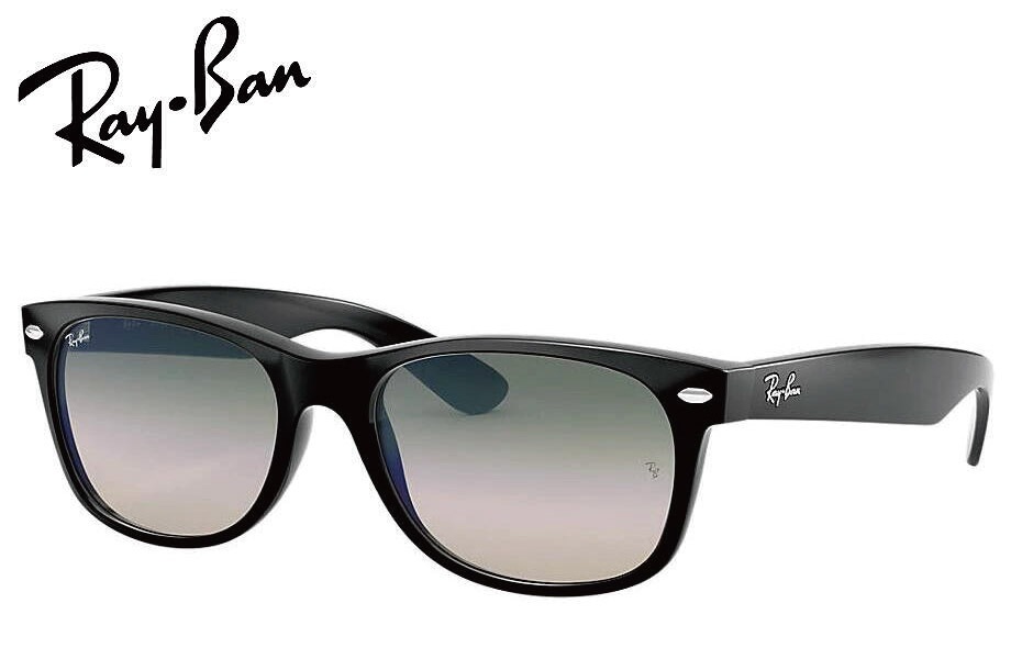 �쥤�Х��RayBan NEW WAYFARER RB2132F 901/3A 55mm �֥�å�/���ꥢ����ǥ�����ȥ��꡼��