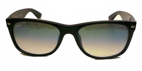�쥤�Х��RayBan NEW WAYFARER RB2132F 901/3A 55mm �֥�å�/���ꥢ����ǥ�����ȥ��꡼��