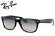 �쥤�Х��RayBan NEW WAYFARER RB2132F 901/3A 55mm �֥�å�/���ꥢ����ǥ�����ȥ��꡼��